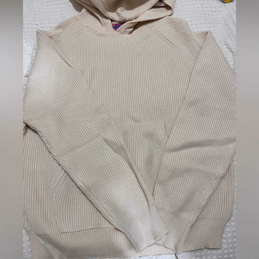 Edikted Cream Ribbed Sweater - Picture 4 of 4